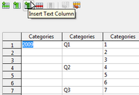 Hierarchical Axis Labels for Charts Data